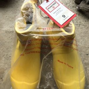 Brand new hunter boots line with target